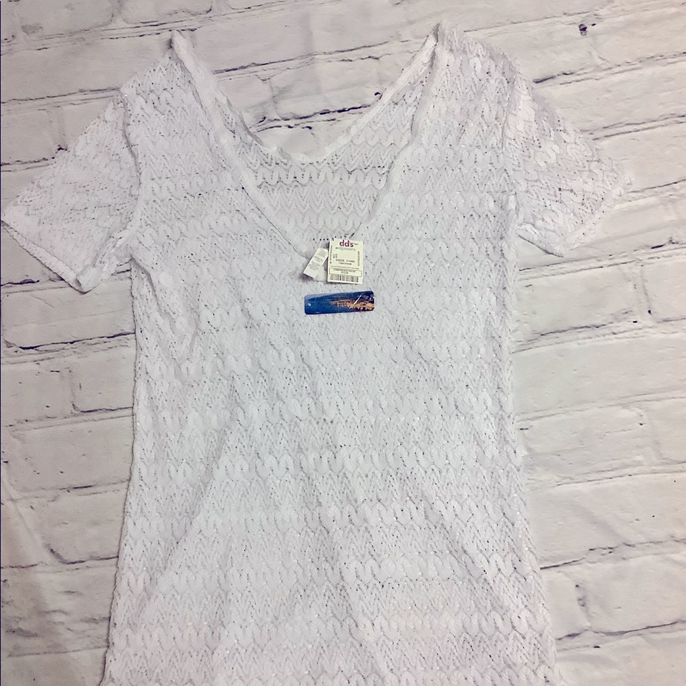 WHITE DRESS FROM DDs DISCOUNTS.
